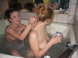 Lesbians shave each other 66/76