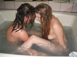 Lesbians shave each other 70/76
