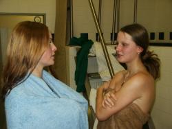 Lesbian girls in sauna 9/43