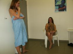 Lesbian girls in sauna 21/43