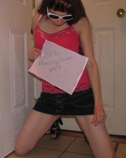 Steph - amateur teen in silky panties 5/139