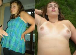 Stupid teen slut - stolen topless photos 28/31