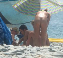 Trio of hot german teens naked on the beach 24/70