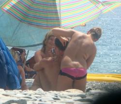 Trio of hot german teens naked on the beach 31/70