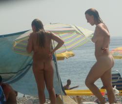 Trio of hot german teens naked on the beach 54/70