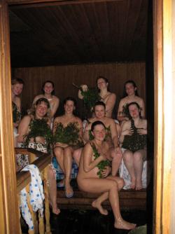 Russian sauna - amateurs mixed galleries 8/34