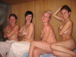 Russian sauna - amateurs mixed galleries 27/34