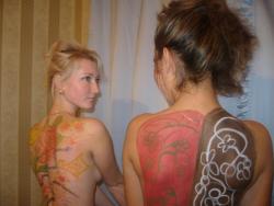 Russian girls home bodyart 20/51