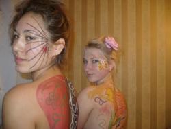 Russian girls home bodyart 22/51