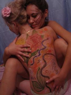 Russian girls home bodyart 30/51