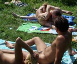 Russian amateurs nudist outdoor fun 4/15