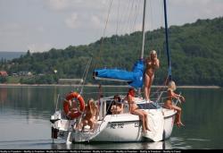 Naked girls sunbathing on the boat 15/23