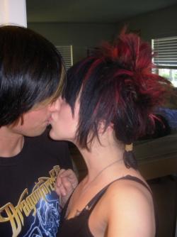 Kissing and fucking emo couple 29/72