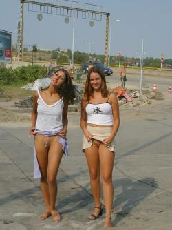 Women should never wear panties under the skirt  6/19