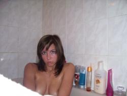 Anette pose in bathroom 14/35