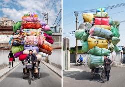 Overloaded bikes in china 2/10