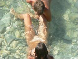 Nudist beach - couple(26 pics)