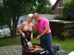 Funny blonde who likes sausages(11 pics)