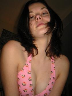 Jenna - amateur teen showing her panties 6/33