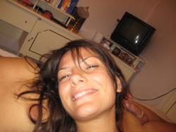 Cute brunette with her boyfriend serie 160 8/13