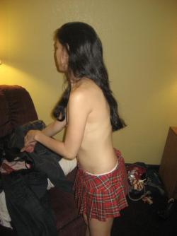 Amira - amateur gf in schoolgirl outfit 14/72