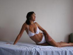 Brenda - amateur wife in white undies 10/12