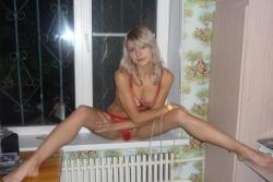 Cute blonde posing at home serie 56 26/28