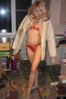 Anya - amateur blonde beauty in undies 12/28