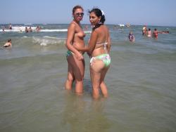 Beach horny girls on vacation - dahlia and ramona 7/36