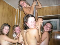Amateur girls party in the sauna 21/51