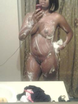 Soapy black girl 3/9