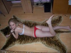 Pretty russian blonde posing nn serie 93 18/23