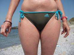 Best cameltoe bikini on the beach 19/42