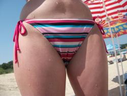 Best cameltoe bikini on the beach 37/42