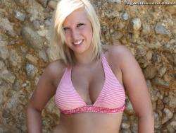 Blonde teen with big nipples 2/46