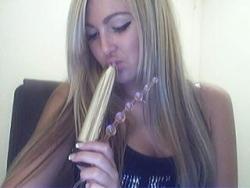 Blonde on cam 43/56