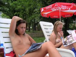 Young topless swedes on beach holiday 8/9
