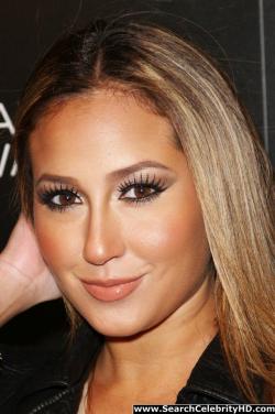 Adrienne bailon flashing the see-through dress 9/35