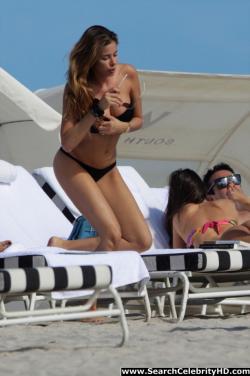 Aida yespica thong bikini candids in miami 7/14