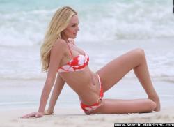 Candice swanepoel victoria’s secret bikini candids 11/27