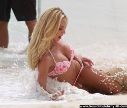 Candice swanepoel victoria’s secret bikini candids 10/27