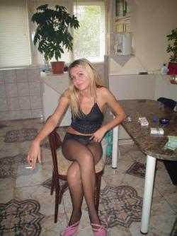 Blonde posing in sexy underwear serie 68 22/40