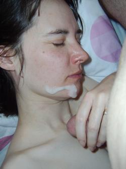Brunette with wet unshaved pussy 3/70
