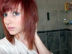 Pikotop - skinny teen posing in bathroom - redhead 17/25