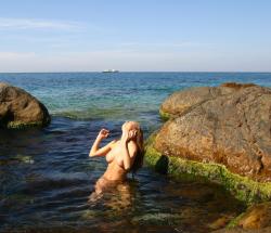 Irinka - beautiful young tits on beach - part 1 19/43