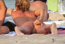 Tanned beach nudist 22/24