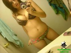 A busty teen bombshell took some sexy selfpics  21/65