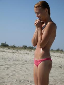 Shy girls on the beach - part 1 9/40