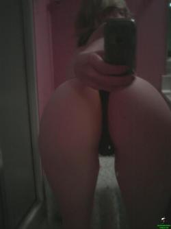 This horny emo teen girlfriend poses for some selfpics 50/50