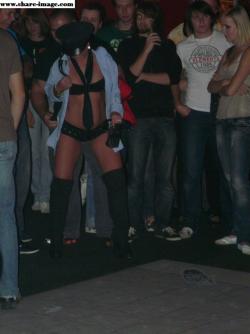 Party girls in club - striptease 3/16